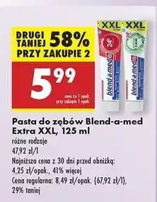 Biedronka Pasta do zębów classic Blend-A-Med 3D White oferta