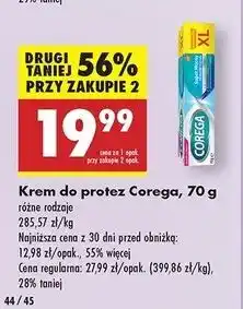 Biedronka Krem mocujący do protez Corega Super Mocny oferta