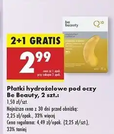 Biedronka Płatki pod oczy Be Beauty Care Q10 oferta