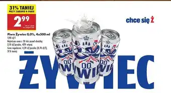 Biedronka Piwo Żywiec Bezalkoholowe oferta