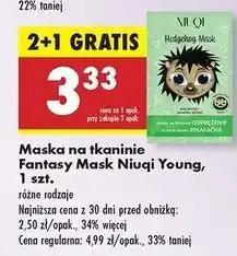 Biedronka Maska na tkaninie fantasy Niuqi oferta