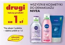 Biedronka Żel do mycia twarzy odświeżający witamina e i lotos Nivea oferta