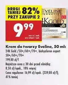 Biedronka Krem do twarzy ma dzień i noc 70+ Eveline Bio Hyaluron Expert oferta