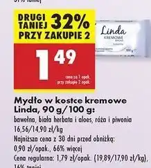Biedronka Mydło kremowe bawełna Linda oferta