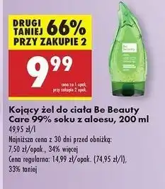 Biedronka Żel aloesowy 99% Be Beauty Care oferta