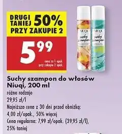 Biedronka Suchy szampon original Niuqi oferta