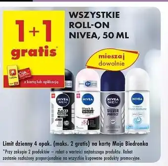 Biedronka Antyperspirant Nivea Fresh Natural oferta