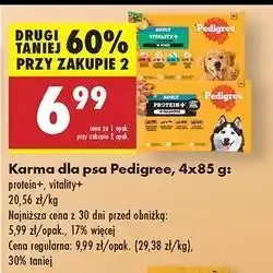 Biedronka Karma dla psa vitality+ Pedigree oferta
