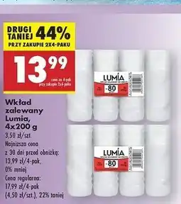 Biedronka Wkład zalewany 200 g Lumia oferta