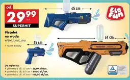 Biedronka Pistolet na wodę elektroniczny 61 cm Elefun oferta