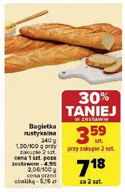 Carrefour Market Bagietka rustykalna oferta