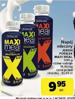 Carrefour Market Jogurt waniliowy Bakoma maxi meal oferta