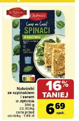Carrefour Naleśniki spinaci U jędrusia oferta