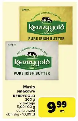 Carrefour Masło lekko solone Kerrygold masło irlandzkie oferta