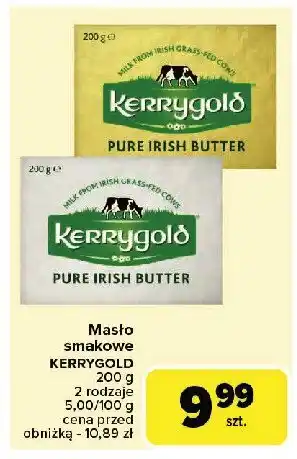 Carrefour Masło lekko solone Kerrygold masło irlandzkie oferta