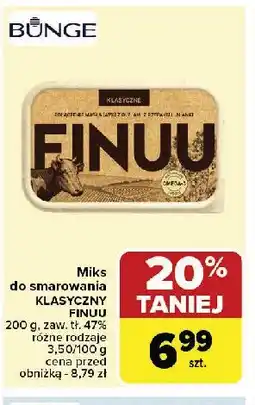 Carrefour Miks do smarowania Finuu miks klasyczne oferta