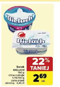 Carrefour Serek śmietankowo - kanapkowy Bieluch oferta