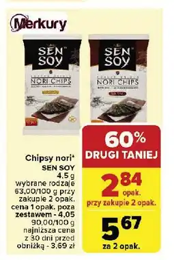 Carrefour Chipsy nori kimchi Sen soy oferta