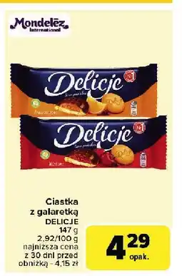 Carrefour Market Delicje szampańskie wiśniowe oferta