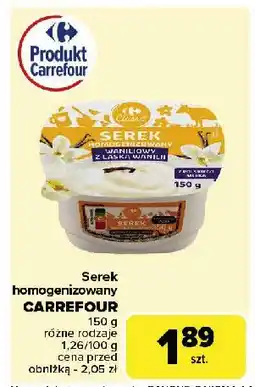 Carrefour Serek wanilia Carrefour oferta