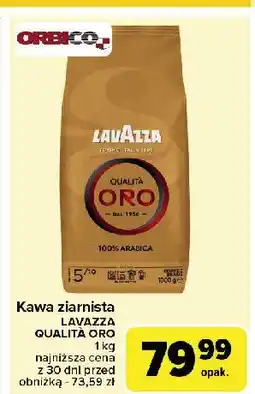 Carrefour Kawa Lavazza qualita oro oferta