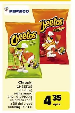 Carrefour Market Chrupki ketchup Cheetos oferta