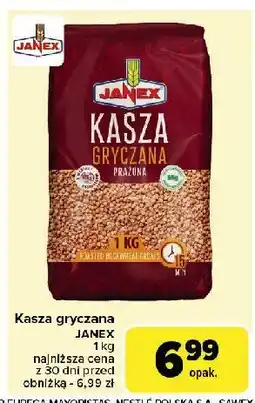 Carrefour Kasza gryczana prażona Janex oferta