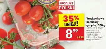 Twój Market Truskawkowe pomidory gałązka 500 g Twój Market oferta