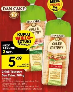 Twój Market Chleb Tostowy Dan Cake, 500 g oferta