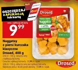 Twój Market Nuggetsy z piersi kurczaka klasyczne Drosed, 400 g oferta