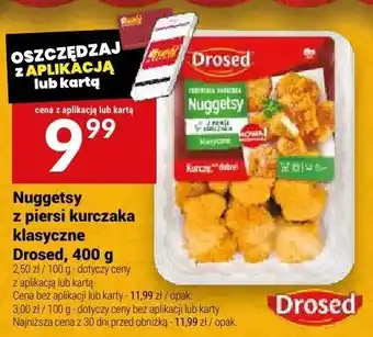 Twój Market Nuggetsy z piersi kurczaka klasyczne Drosed, 400 g oferta