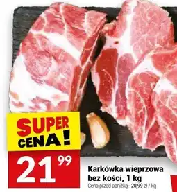 Twój Market Karkówka wieprzowa bez kości 1kg Twój Market oferta