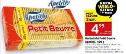 Twój Market Herbatniki Petit Beurre Apetitki, 400 g oferta