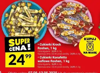 Twój Market Cukierki Konfetto waflowe Roshen, 1 kg oferta