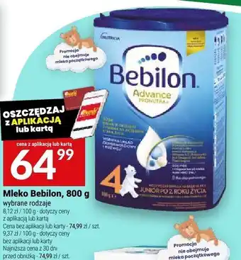 Twój Market Mleko Bebilon, 800 g oferta