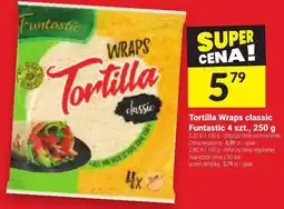 Twój Market Tortilla Wraps classic Funtastic 4 szt., 250 g oferta