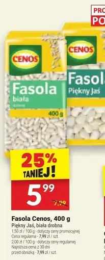 Twój Market Fasola Cenos, 400 g oferta