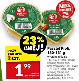 Twój Market Pasztet Profi 130-131g oferta