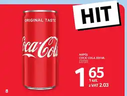 Selgros Napój coca-cola oferta
