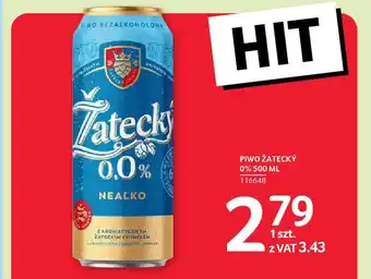 Selgros Piwo žatecký 0% oferta