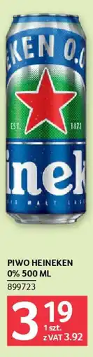 Selgros Piwo heineken 0% oferta