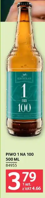 Selgros Piwo 1 na 100 oferta