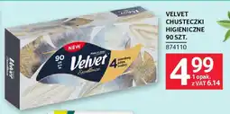 Selgros Velvet chusteczki higieniczne oferta