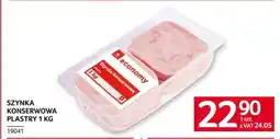 Selgros SZYNKA KONSERWOWA PLASTRY 1 KG oferta