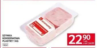 Selgros SZYNKA KONSERWOWA PLASTRY 1 KG oferta