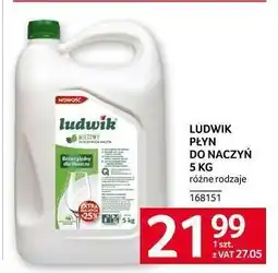 Selgros LUDWIK PŁYN DO NACZYŃ 5 KG oferta