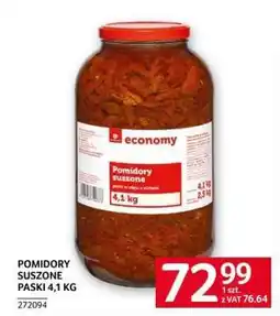 Selgros Pomidory Suszone Paski 4,1 kg oferta