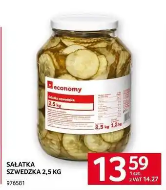 Selgros SAŁATKA SZWEDZKA 2,5 KG oferta