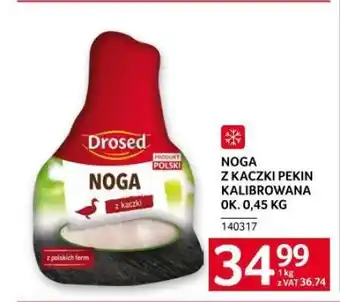 Selgros Noga z kaczki Pekin kalibrowana oferta