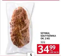 Selgros Szynka Sołtysówka oferta